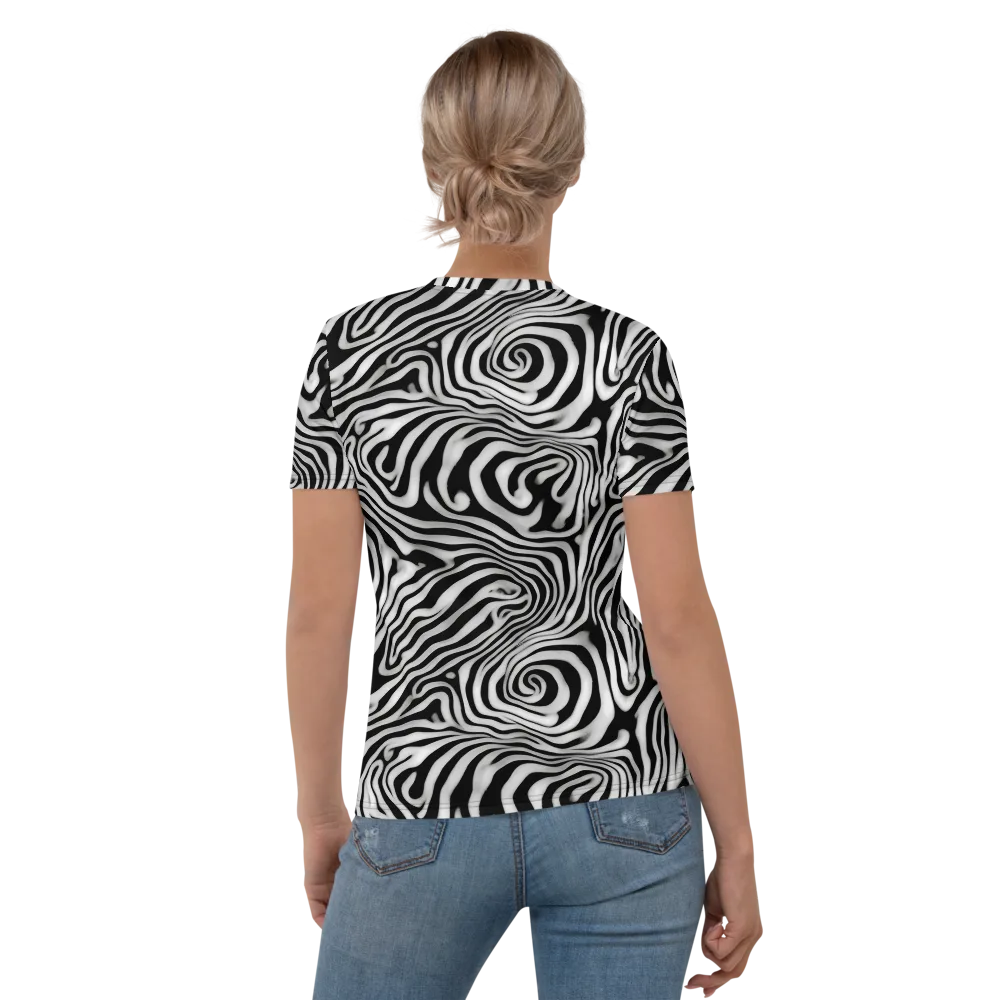Herbert List on Women's Crew Neck T-Shirt — Back