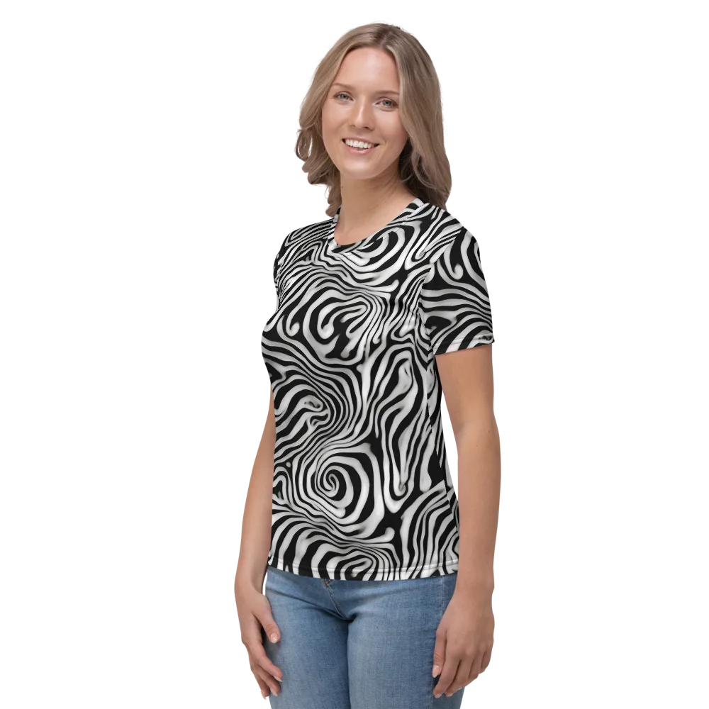 Herbert List on Women's Crew Neck T-Shirt — Left