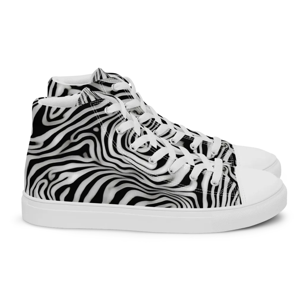 Herbert List on Women's High Top Canvas Shoes — Right
