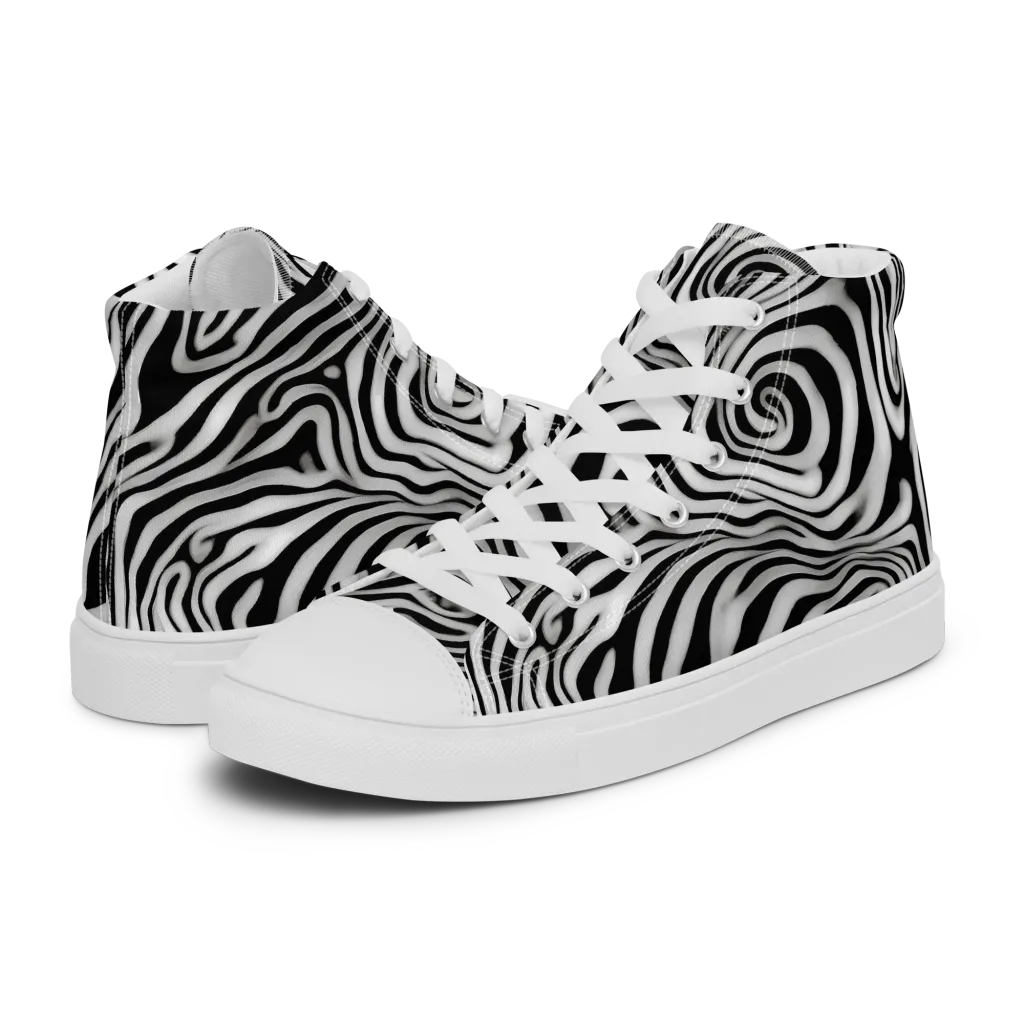 Herbert List on Women's High Top Canvas Shoes — Left
