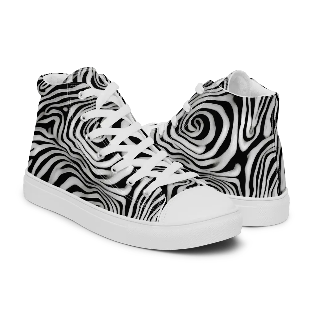 Herbert List on Women's High Top Canvas Shoes — Right