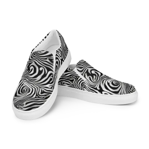 Herbert List on a Men's Slip-On Canvas Shoes