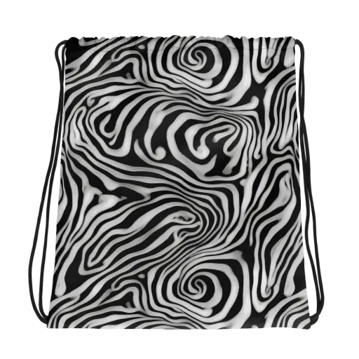 Herbert List on a Drawstring Bag