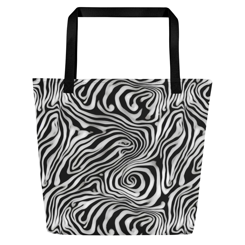Herbert List on Large Tote Bag W/ Pocket — Front