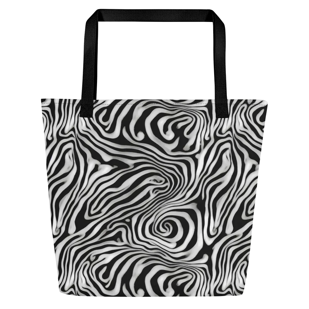 Herbert List on Large Tote Bag W/ Pocket — Front