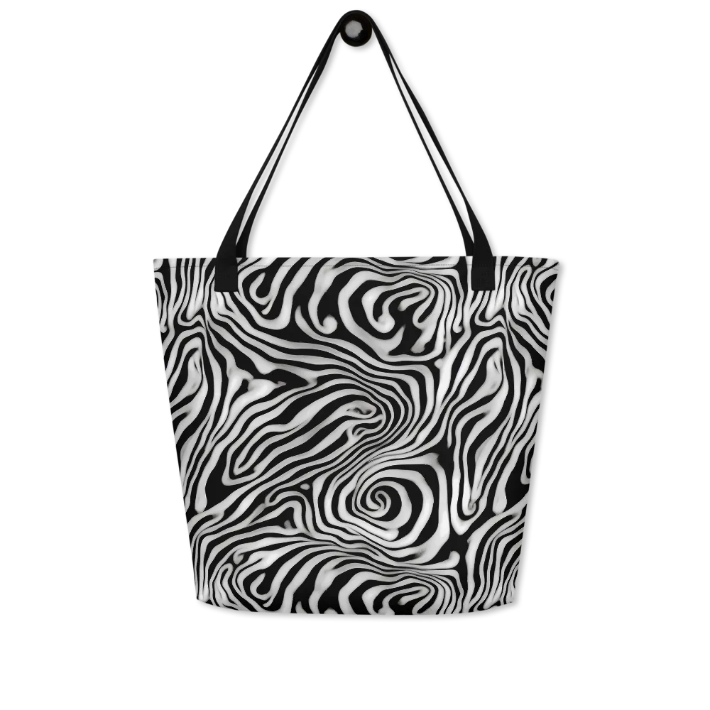 Herbert List on Large Tote Bag W/ Pocket — Front