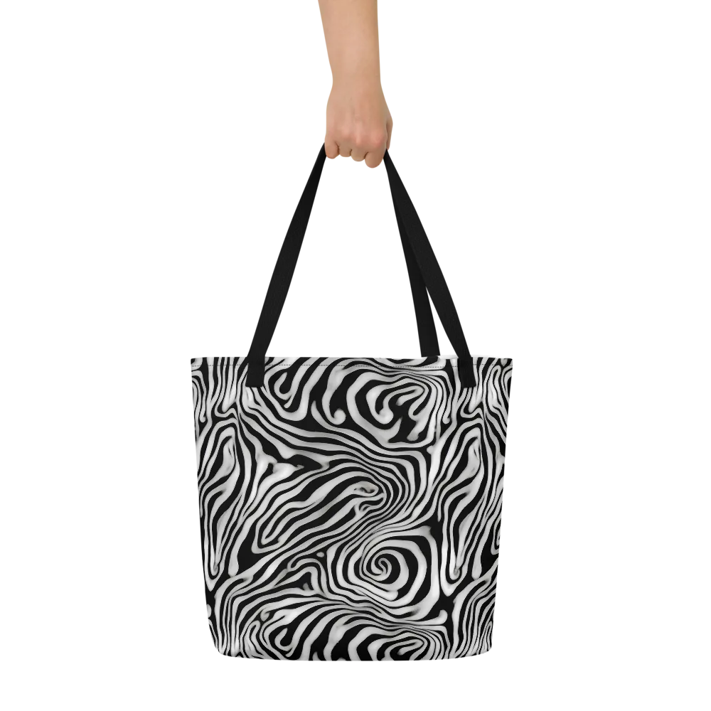 Herbert List on Large Tote Bag W/ Pocket — Front