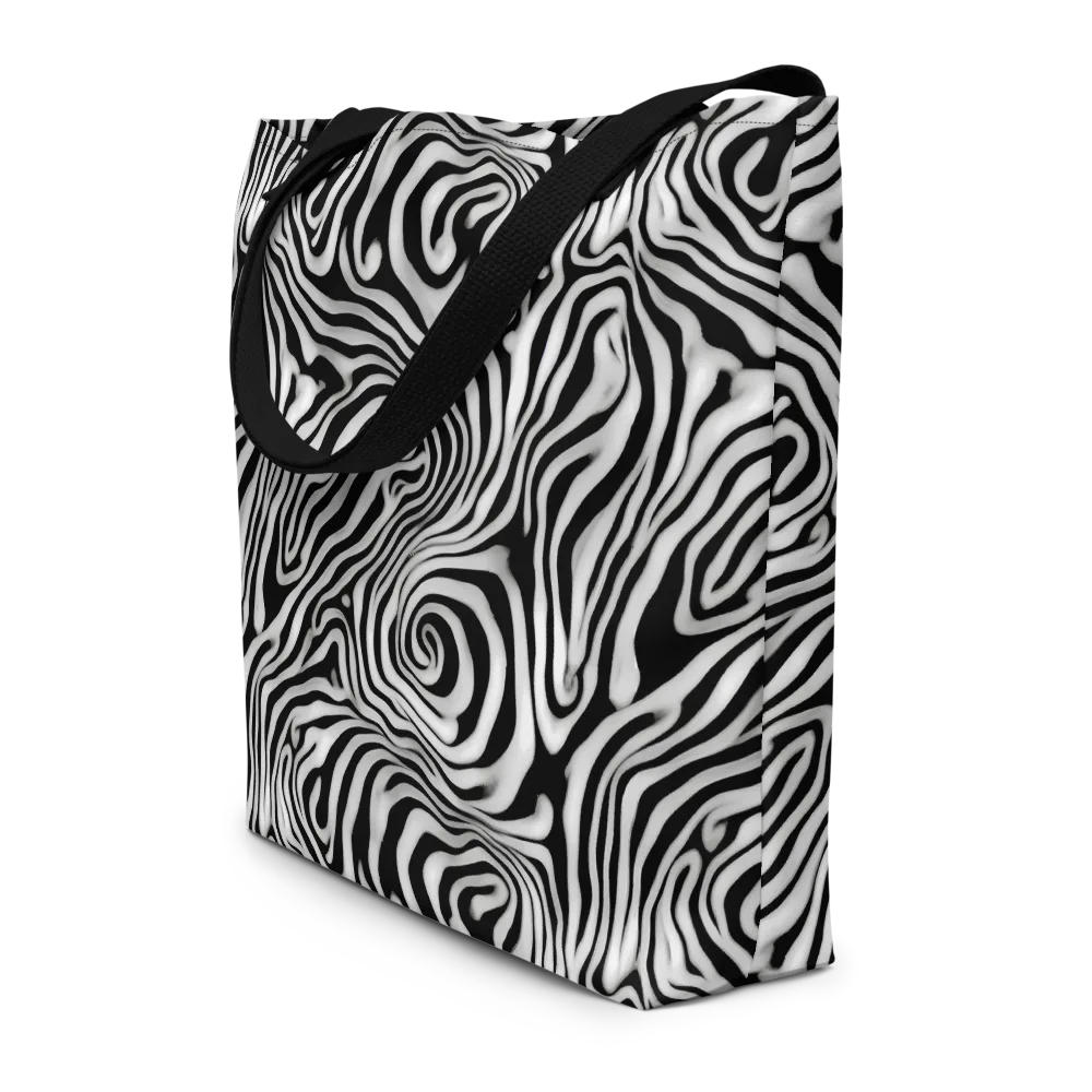 Herbert List on Large Tote Bag W/ Pocket — Front