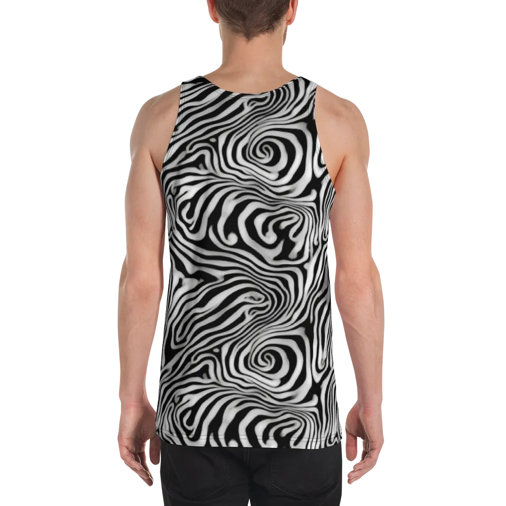 Herbert List on Men's Tank Top — Back