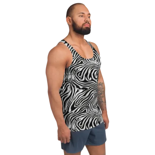 Herbert List on a Men's Tank Top