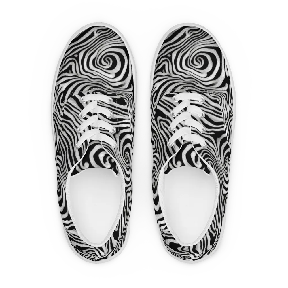 Herbert List on Men's Lace-Up Canvas Shoes — Front