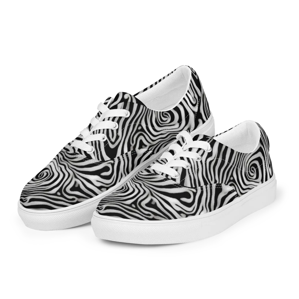 Herbert List on Men's Lace-Up Canvas Shoes — Left Front