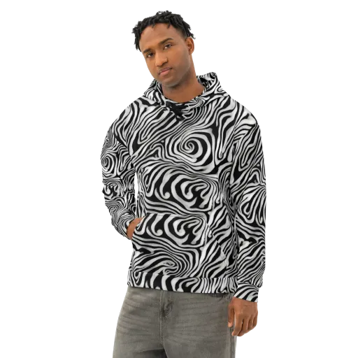 Herbert List on a Cotton Hoodie