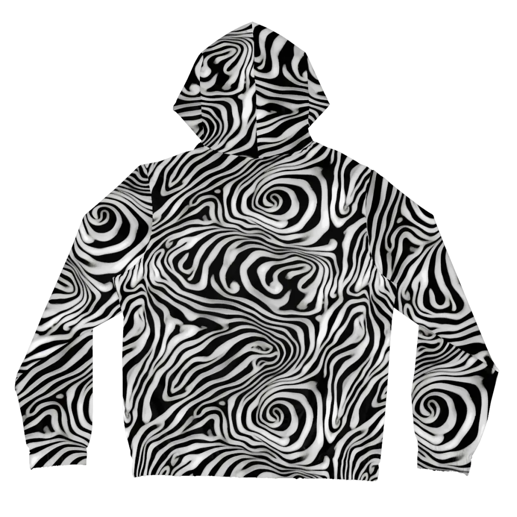Herbert List on Women's Full-Zip Hoodie — Back