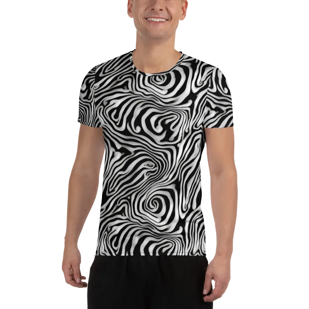 Herbert List on Men's Athletic T-Shirt — Front