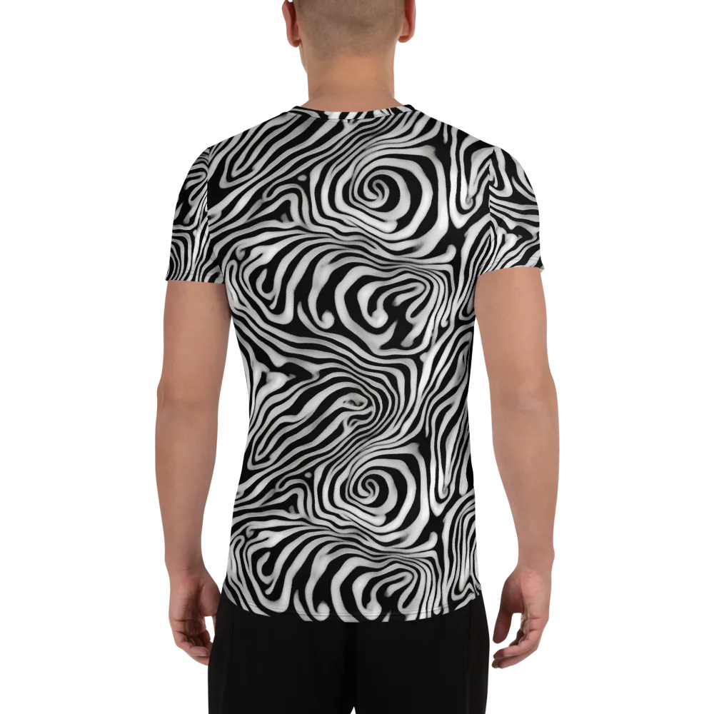 Herbert List on Men's Athletic T-Shirt — Back