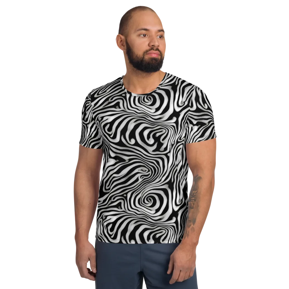 Herbert List on Men's Athletic T-Shirt — Front