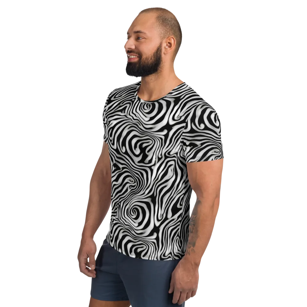 Herbert List on Men's Athletic T-Shirt — Left