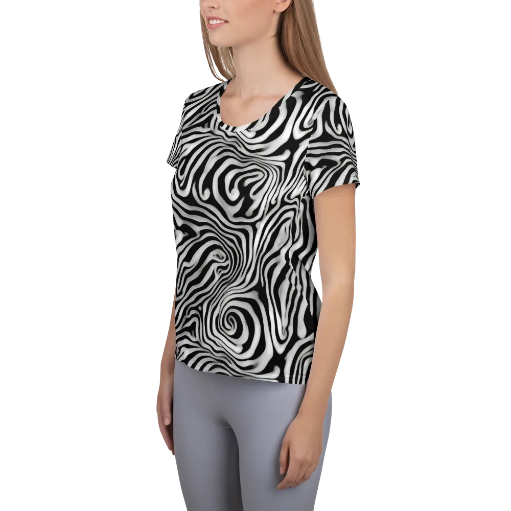 Herbert List on Women's Athletic T-Shirt — Left
