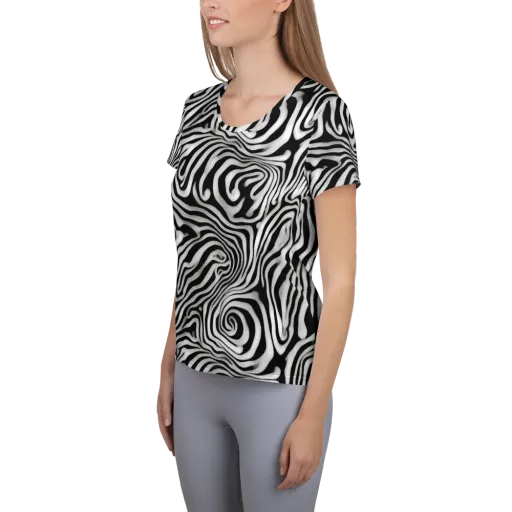 Herbert List on a Women's Athletic T-Shirt