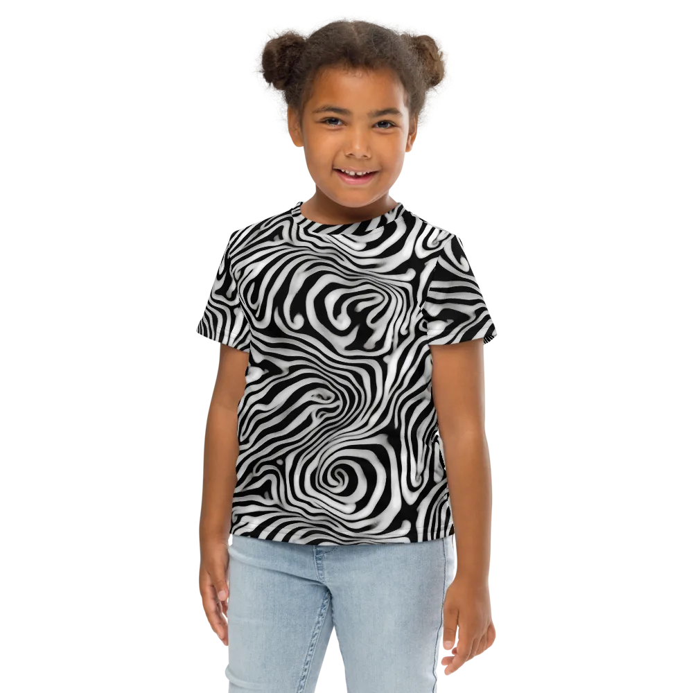 Herbert List on Kids Crew Neck T-Shirt — Front