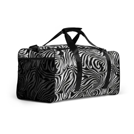 Herbert List on a Duffle Bag
