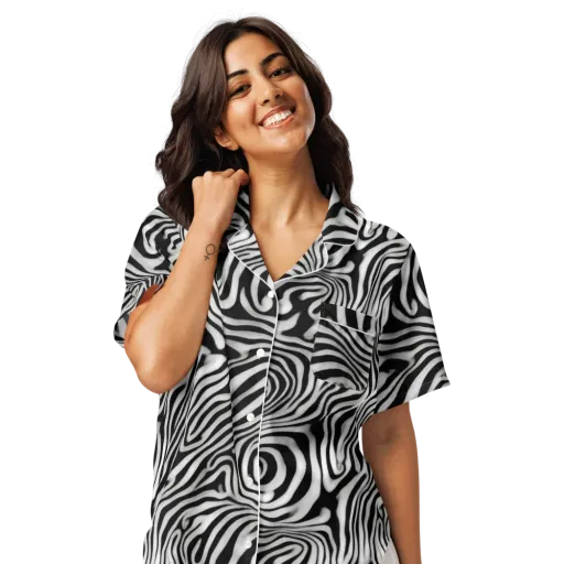 Herbert List on a Women's Short Sleeve Pajama Top