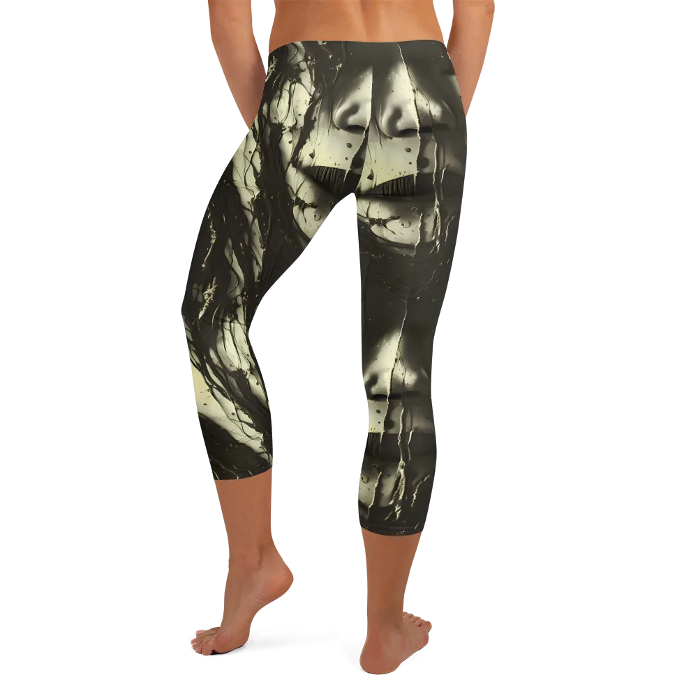 Eclipse Veil on Capri Leggings — Back