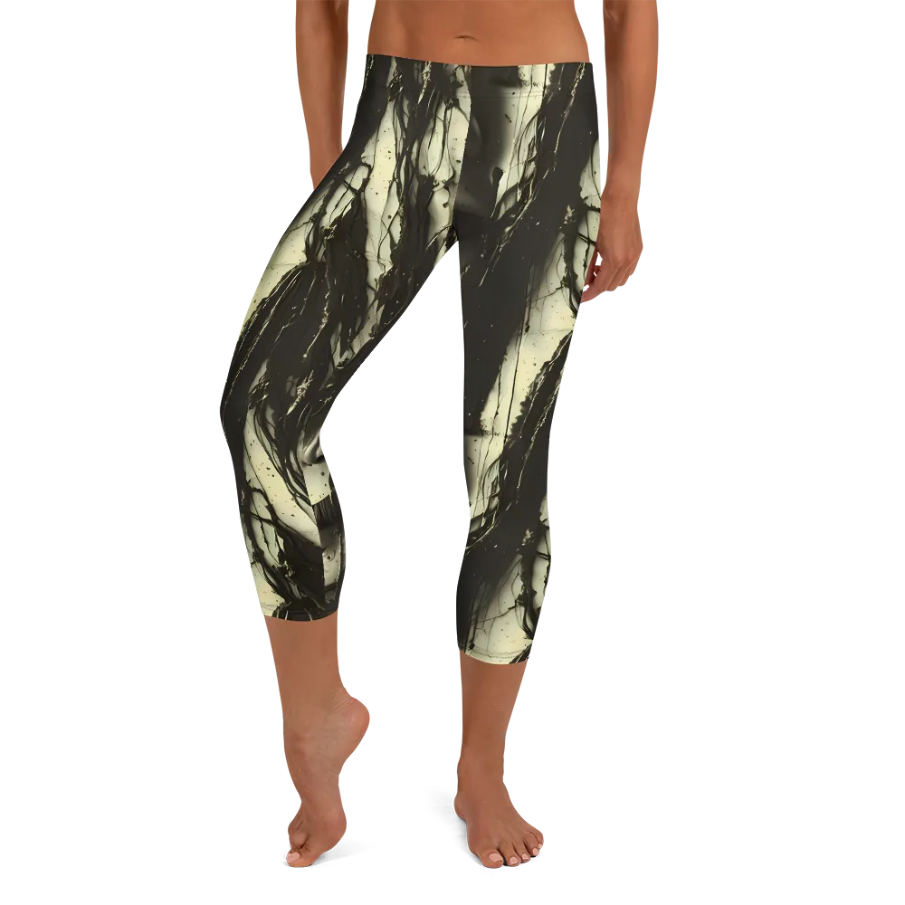 Eclipse Veil on Capri Leggings — Front