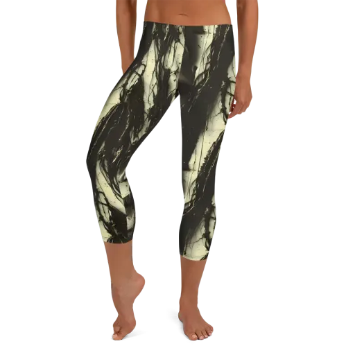 Eclipse Veil on a Capri Leggings