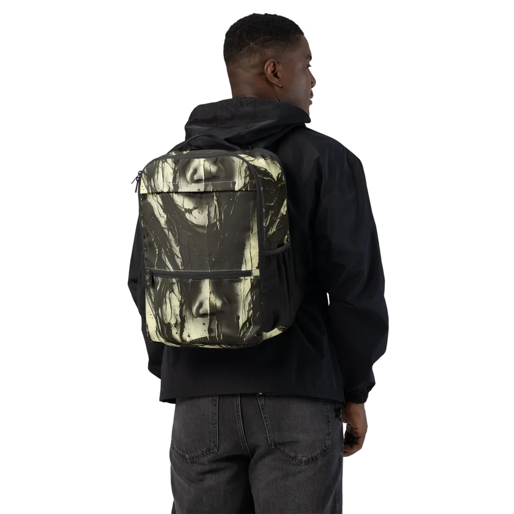 Eclipse Veil on Utility Backpack — Back