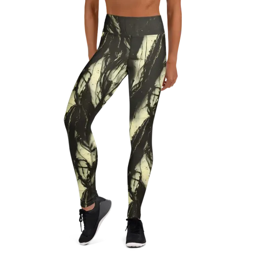Eclipse Veil on a Yoga Leggings