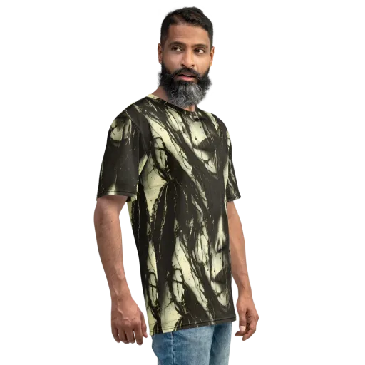 Eclipse Veil on a Men's Crew Neck T-Shirt