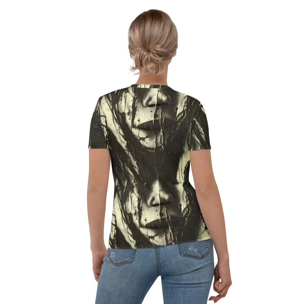 Eclipse Veil on Women's Crew Neck T-Shirt — Back