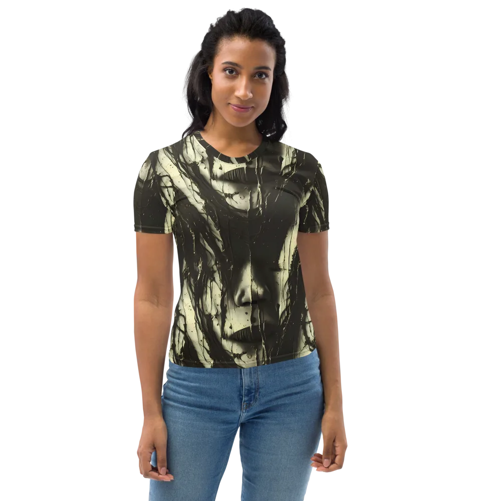 Eclipse Veil on Women's Crew Neck T-Shirt — Front