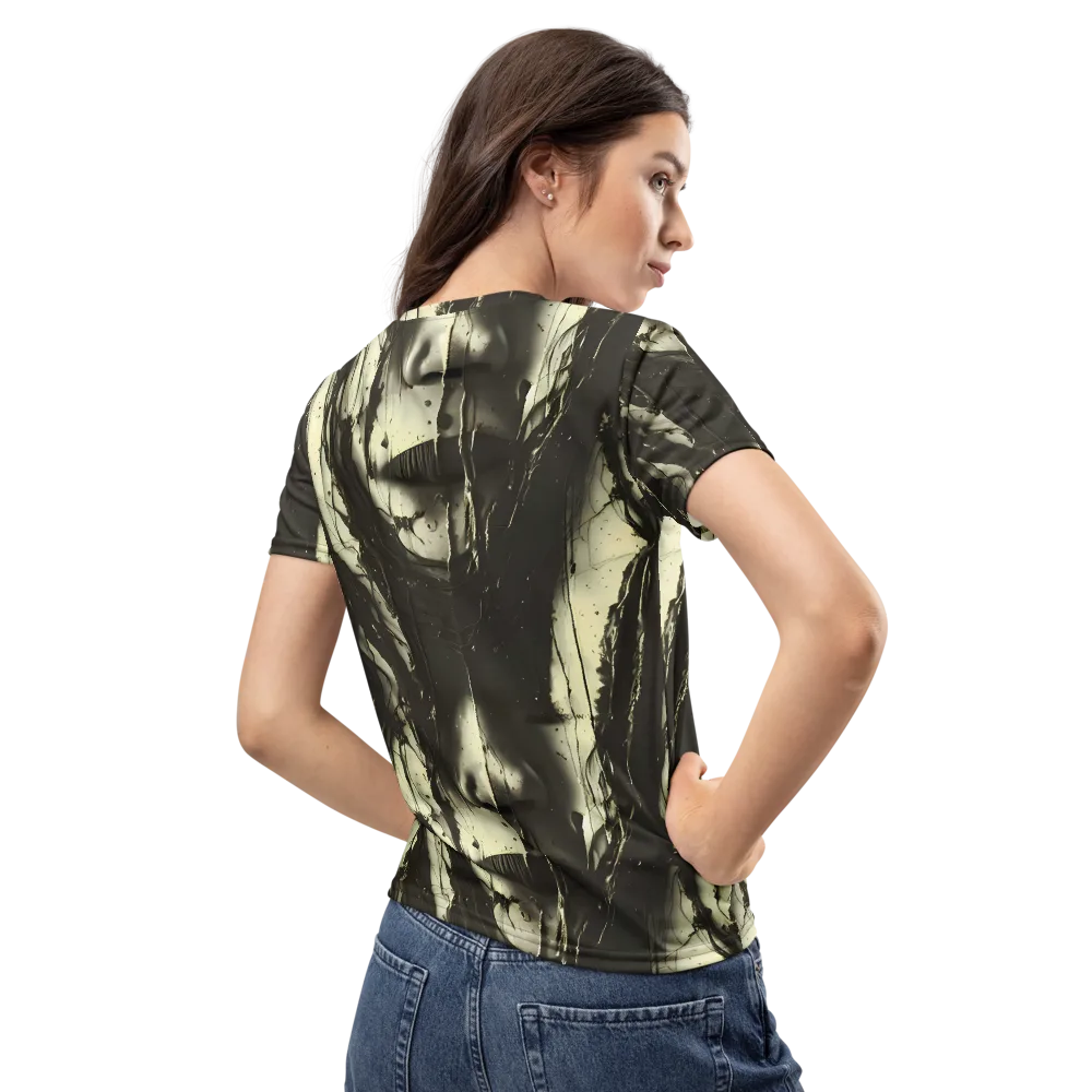 Eclipse Veil on Women's Crew Neck T-Shirt — Back
