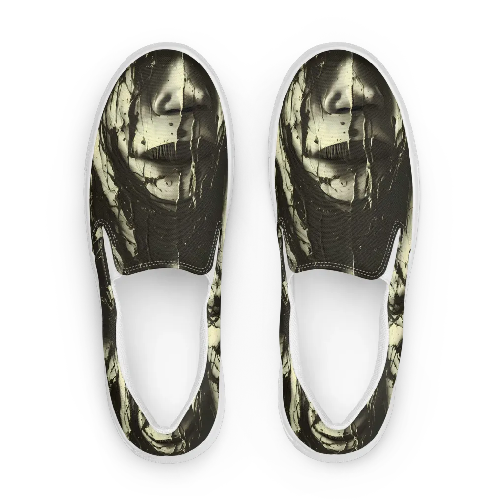 Eclipse Veil on Women's Slip-On Canvas Shoes — Front