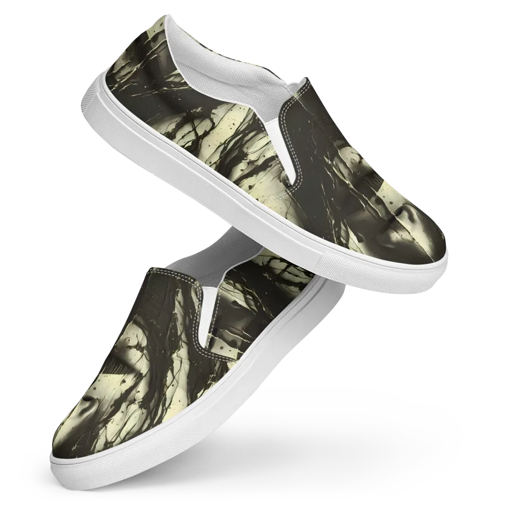 Eclipse Veil on Women's Slip-On Canvas Shoes — Front