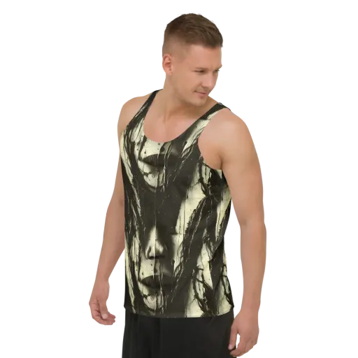 Eclipse Veil on a Men's Tank Top