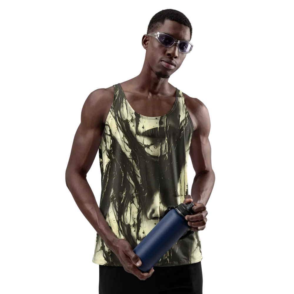Eclipse Veil on Men's Tank Top — Front