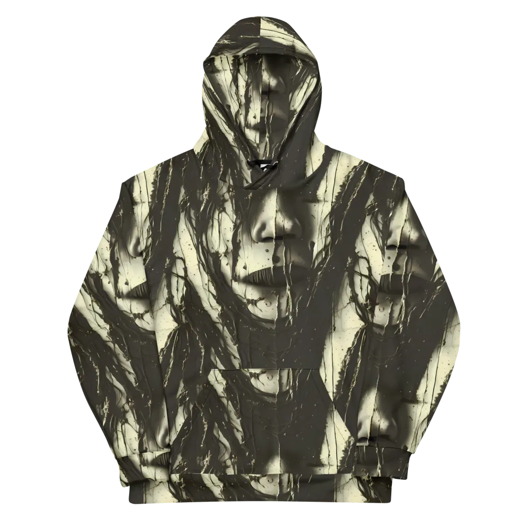 Eclipse Veil on Cotton Hoodie — Front