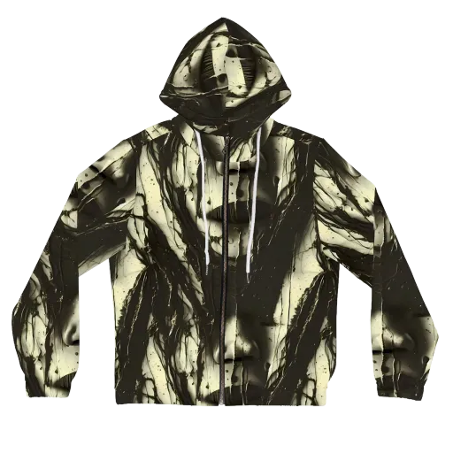 Eclipse Veil on a Women's Full-Zip Hoodie