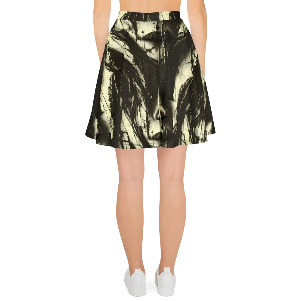 Eclipse Veil on Skater Skirt — Back
