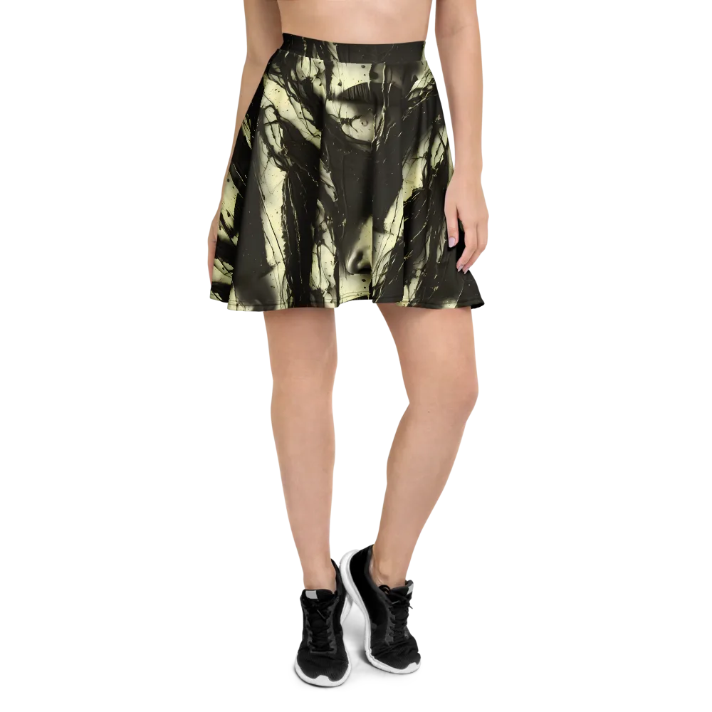 Eclipse Veil on Skater Skirt — Front