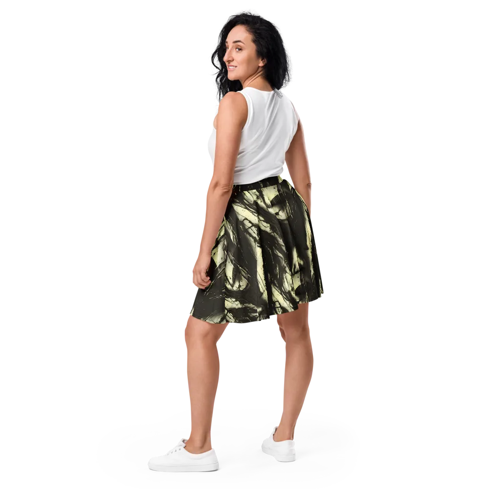 Eclipse Veil on Skater Skirt — Back