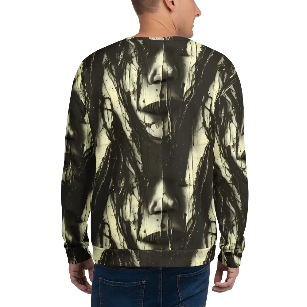 Eclipse Veil on Sweatshirt — Back