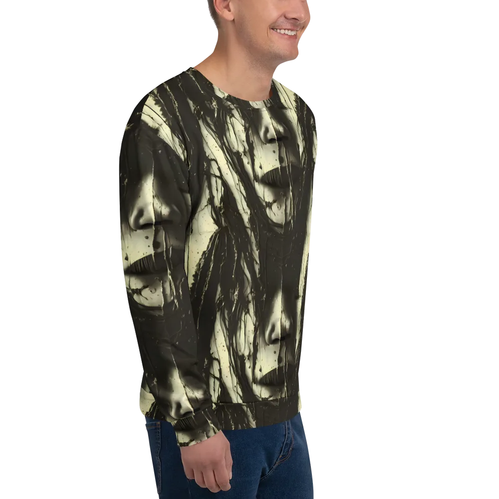 Eclipse Veil on Sweatshirt — Right Front