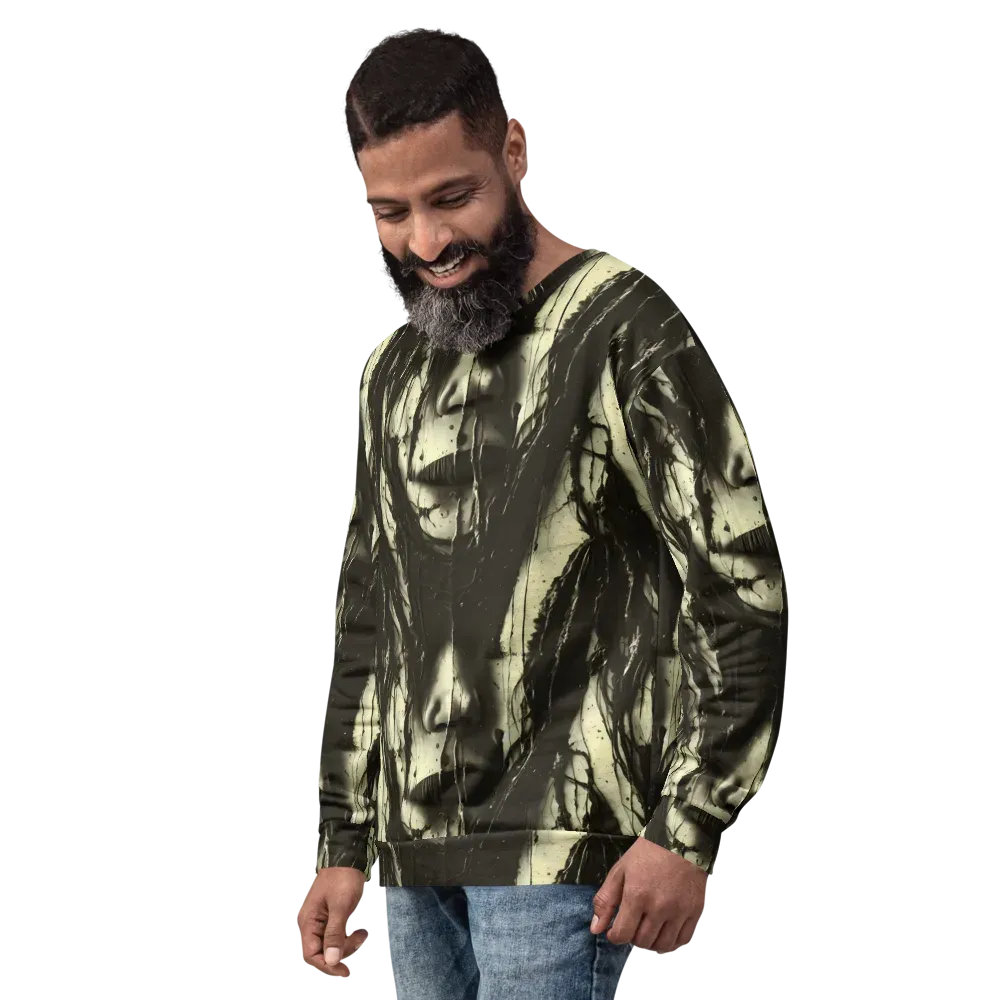 Eclipse Veil on Sweatshirt — Left Front