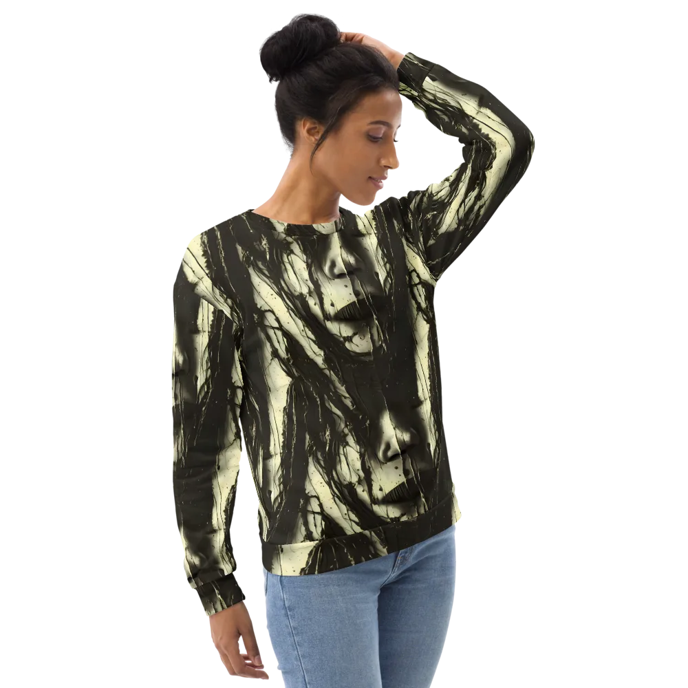Eclipse Veil on Sweatshirt — Right Front