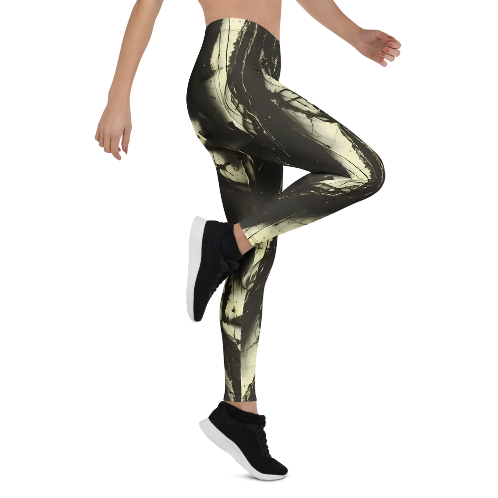 Eclipse Veil on Leggings — Right